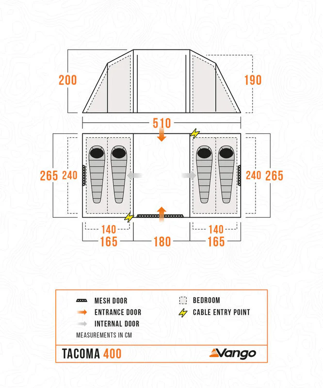 Vango Tacoma 400 Tent Package - Image 6