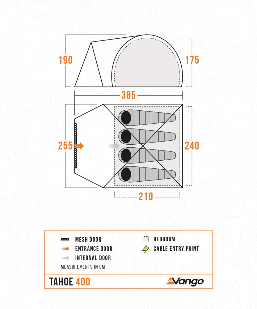 Vango Tahoe 400 Tent - Image 2