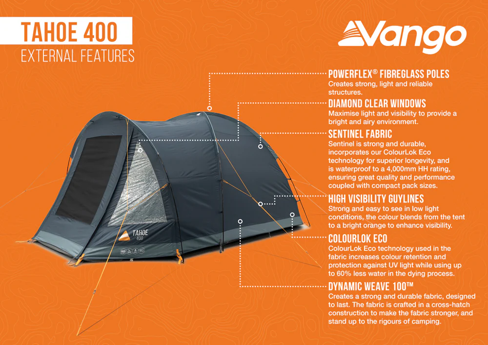Vango Tahoe 400 Tent - Image 8