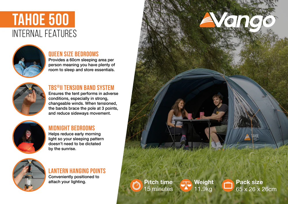 Vango Tahoe 500 Tent 2026 - Image 8