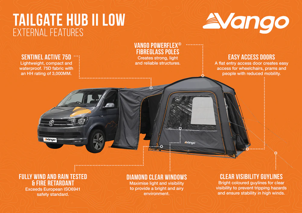 Vango Tailgate AirHub II Drive Away Awning - Image 9