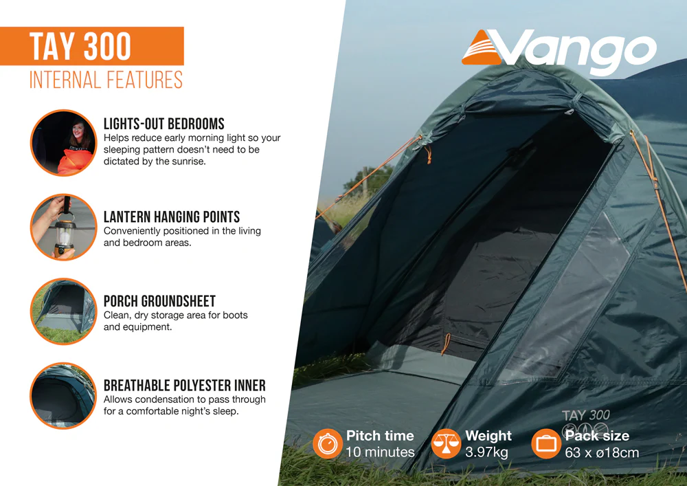 Vango Tay 300 Tent - Image 4