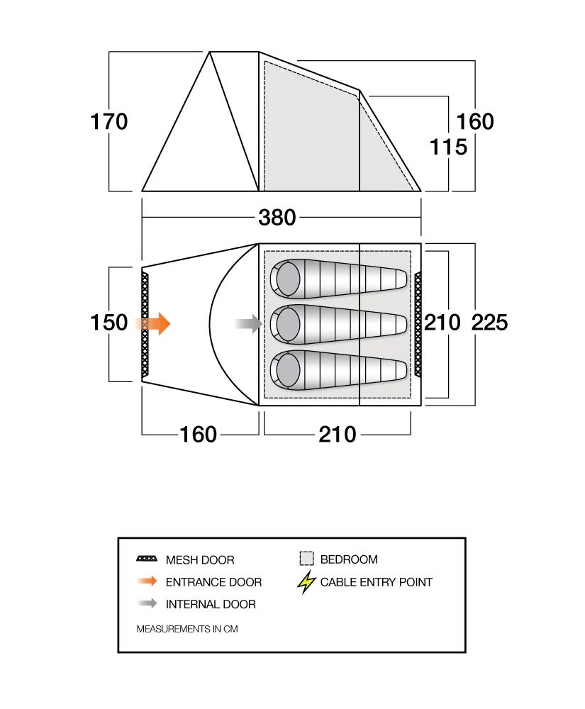 Vango Tiree 350 Tent - Image 3