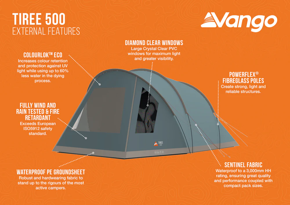 Vango Tiree 500 Tent - Image 3