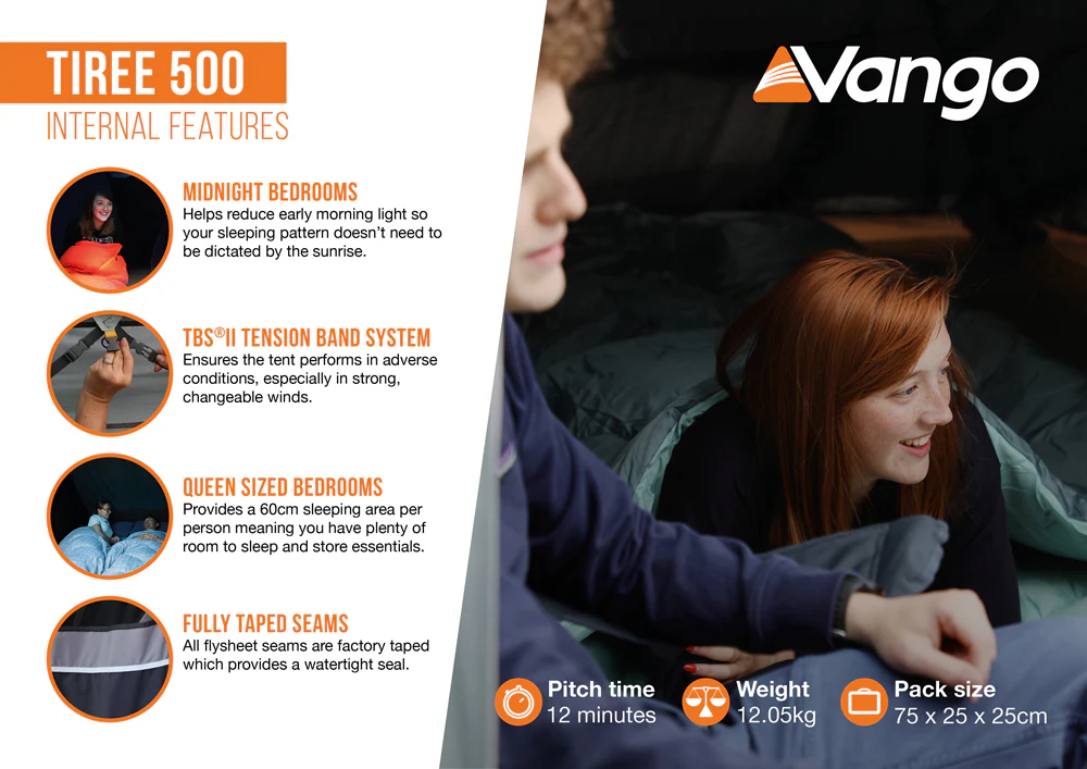 Vango Tiree 500 Tent - Image 4