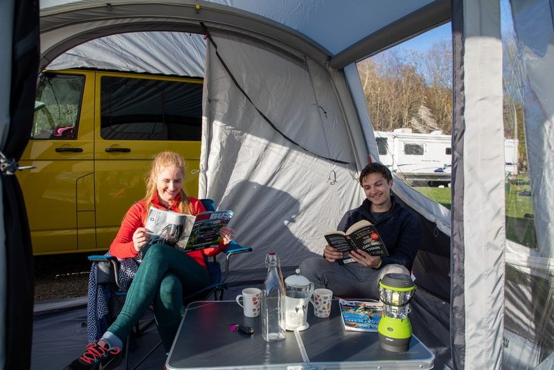 Vango Tolga Air VW Drive Away Awning - Blue - Image 10