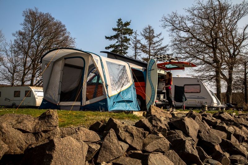 Vango Tolga Air VW Drive Away Awning - Blue - Image 7