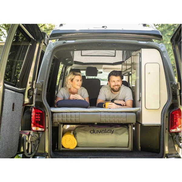 Duvalay VW 190 x 115 x 5cm CAMPERVAN Gold COMFORT TOPPER - Image 6